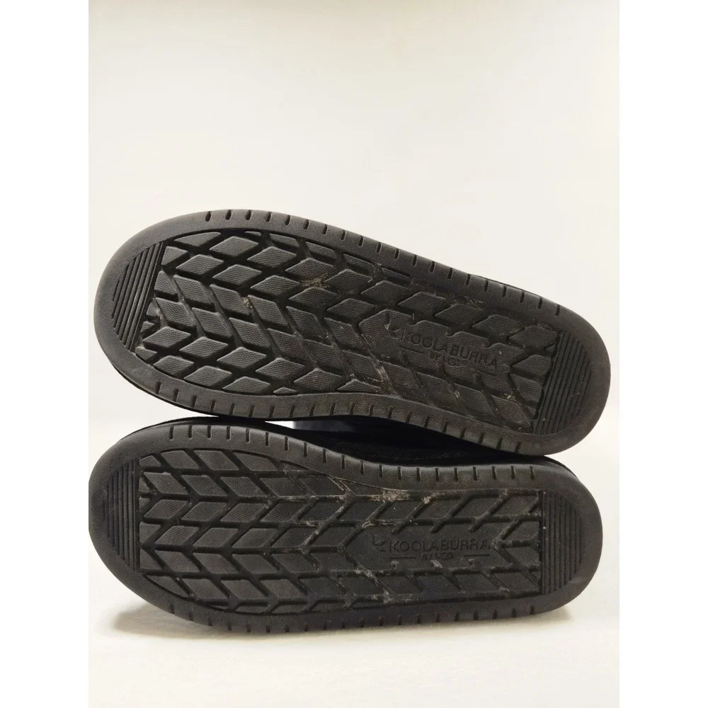 Koolaburra By UGG Girls Victoria Tall Black Suede Winter Boots Size 3‎ - 1020171